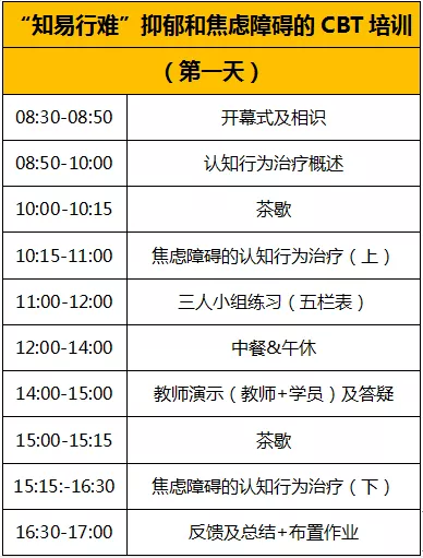心理治疗技术培训班邀请函(图2)