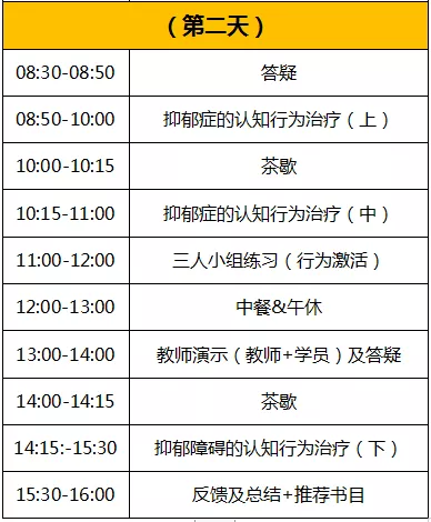 心理治疗技术培训班邀请函(图3)