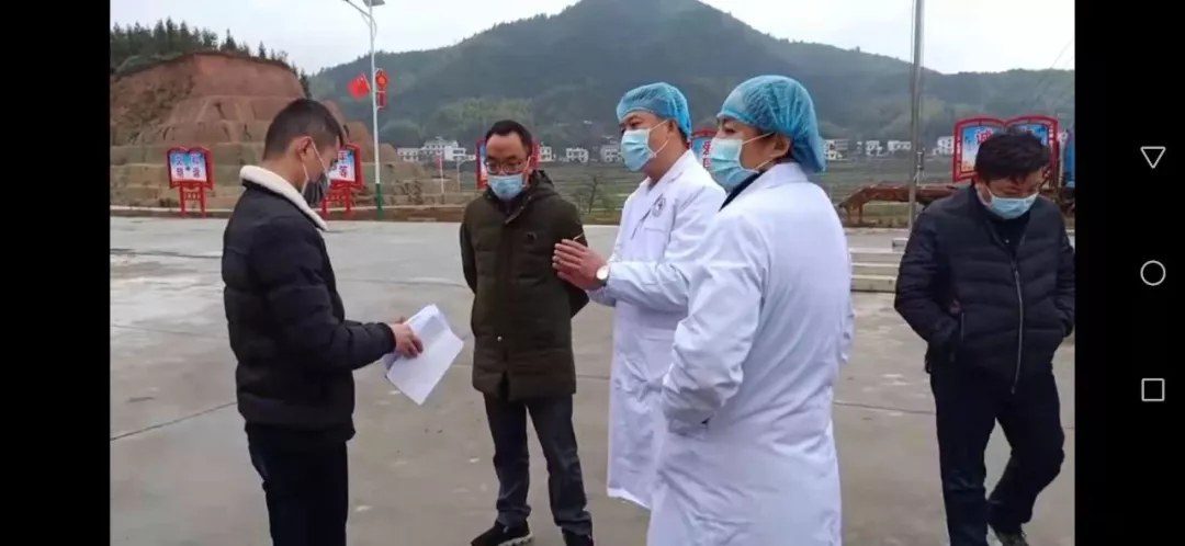 我院抽派7名班子成员到各乡镇卫生院督导并入户排查(图12)